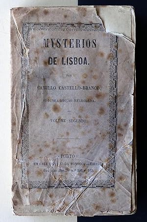 Mysterios de Lisboa. Volume segundo.