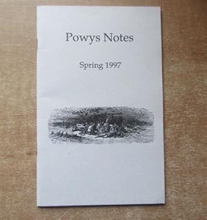 Image du vendeur pour Powys Notes. Spring 1997. The semiannual journal and newsletter of the Powys Society of North America mis en vente par BRIMSTONES