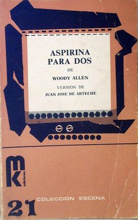 Imagen del vendedor de Aspirina para dos. Versin de Juan Jos Arteche a la venta por Laila Books