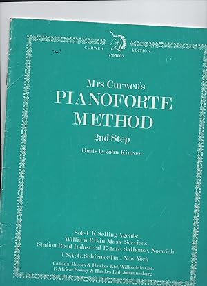 Imagen del vendedor de Mrs. Curwen's Pianoforte Method 2nd step: A practical course of the elements of music a la venta por Redruth Book Shop