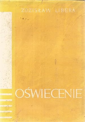 Imagen del vendedor de Oswiecenie - Kultura Oswiecenia a la venta por Joie de Livre