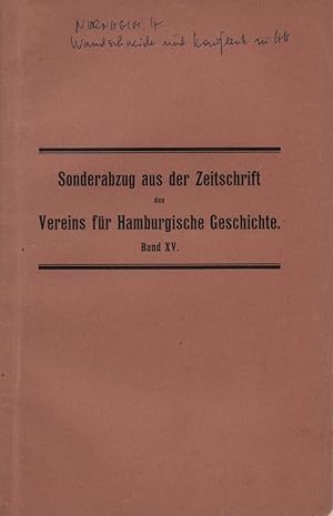 Bild des Verkufers fr Wandschneider und Kaufleute in Hamburg. zum Verkauf von Antiquariat Reinhold Pabel