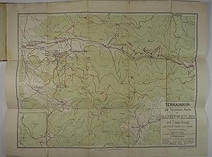 Terrainkur- und Touristen-Karte von Badenweiler und Umgebung nach Prof. Dr. Oertel'schen System b...