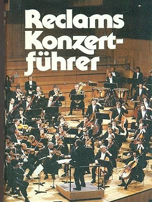 Seller image for Reclams Konzertfuhrer for sale by Librodifaccia