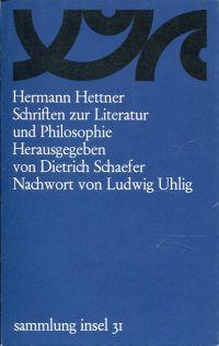 Seller image for Schriften zur Literatur und Philosophie. for sale by Bcher Eule