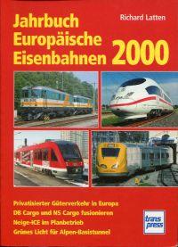 Imagen del vendedor de Jahrbuch Europische Eisenbahnen 2000. a la venta por Bcher Eule