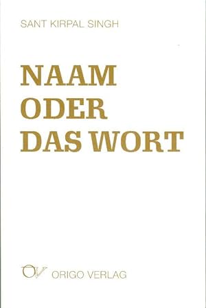 Seller image for Naam oder das Wort. for sale by Bcher Eule