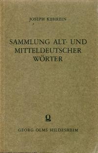 Sammlung alt- und mittelddeutscher Wörter aus lateinischen Urkunden.