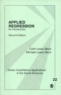 Bild des Verkufers fr Applied regression. An introduction. zum Verkauf von Bcher Eule