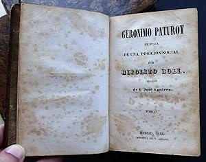 Gerónimo Paturot en busca de una posición social. 4 Tomos.