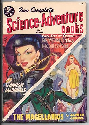 Seller image for Two Complete Science-Adventure Books: No. 7, Winter 1952: Beyond This Horizon and The Magellanics for sale by Dark Hollow Books, Member NHABA, IOBA