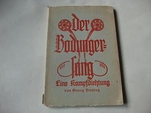 Imagen del vendedor de Der Bodungersang. Eine Kampfdichtung. a la venta por Ottmar Mller