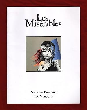 Les Miserables Souvenir Brochure and Synopsis - 1989. Colm WIlkinson