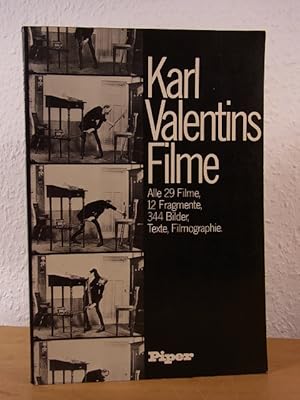 Bild des Verkufers fr Karl Valentins Filme. Alle 29 Filme, 12 Fragmente, 344 Bilder, Texte, Filmographie zum Verkauf von Antiquariat Weber