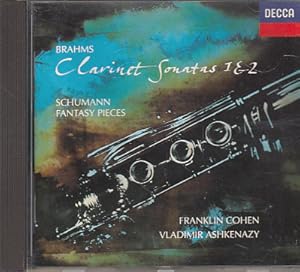 Bild des Verkufers fr Brahms: Clarinet Sonatas 1 & 2 / Schumann: Fantasy Pieces zum Verkauf von AMAHOFF- Bookstores