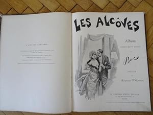 Les Alcoves. Album absolument inédit. Préface Richard O'Monroy mit 22 Farbtafeln inkl, Umschlag.