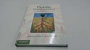 Image du vendeur pour Public Management: Organizations, Governance, and Performance mis en vente par BoundlessBookstore
