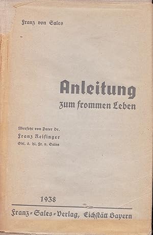 Seller image for Anleitung zum frommen Leben for sale by Antiquariat Immanuel, Einzelhandel