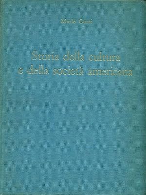 Bild des Verkufers fr Storia della cultura e della societa' americana zum Verkauf von Librodifaccia