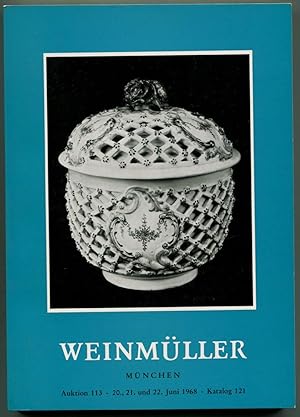 Weinmüller München, Auktion 113, Katalog 121. Freiwillige Versteigerungen aus verschiedenem Besit...