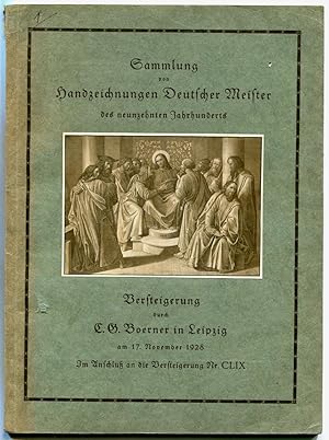 C. G. Boerner: Versteigerungskatalog CLIXa: Sammlung von Handzeichnungen deutscher Meister des XI...