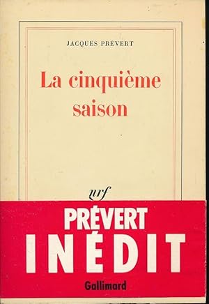 Image du vendeur pour La cinquime saison mis en vente par LIBRAIRIE GIL-ARTGIL SARL