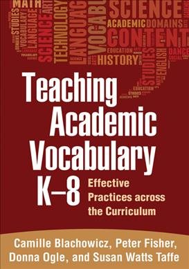 Seller image for Teaching Academic Vocabulary, K-8 : Effective Practices Across the Curriculum for sale by GreatBookPrices