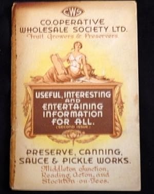 Co-Operative Society "Choice Preserves" Advertising booklet c1930