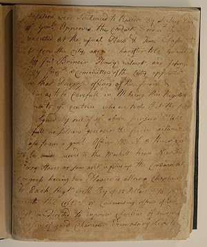Bild des Verkufers fr General Washington Orders Declaration of Independence Read to Army in New York zum Verkauf von Seth Kaller Inc.