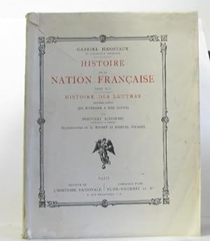 Seller image for Histoire de la nation franaise tome XIII histoire des lettres deuxime volume de ronsard  nos jours for sale by crealivres