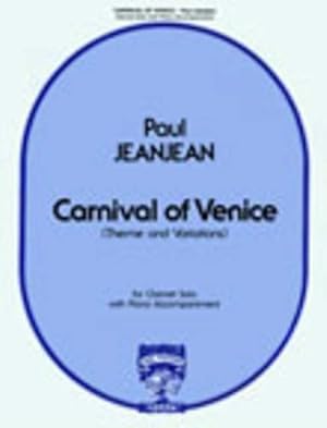 Seller image for JEANJEAN F. - Carnaval de Venecia para Clarinete y Piano for sale by Mega Music