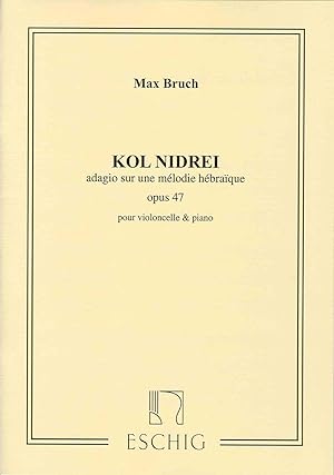 Seller image for BRUCH M. - Kol Nidrei Op.47 para Violoncello y Piano for sale by Mega Music