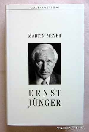 Bild des Verkufers fr Ernst Jnger. Mnchen, Hanser, 1990. 698 S., 1 Bl. Or.-Lwd. mit Schutzumschlag. (ISBN 3446159045). zum Verkauf von Jrgen Patzer