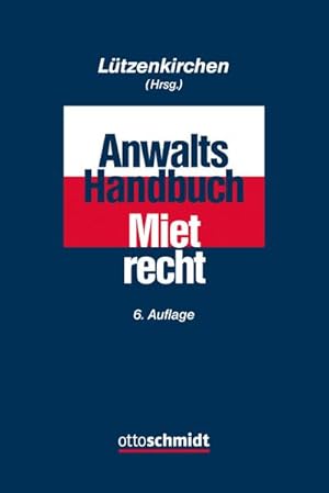 Bild des Verkufers fr Anwalts-Handbuch Mietrecht zum Verkauf von Rheinberg-Buch Andreas Meier eK