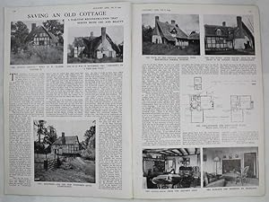 Original Issue of Country Life Magazine Dated February 8th 1941, with a Main Feature on Mabs Cott...