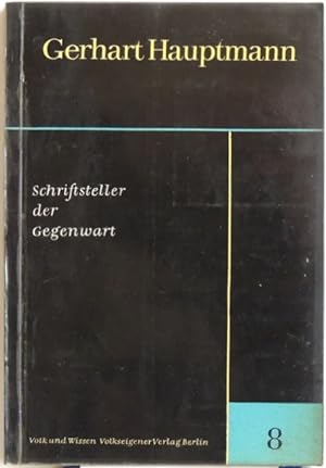 Immagine del venditore per Gerhart Hauptmann; venduto da Peter-Sodann-Bibliothek eG