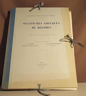 Image du vendeur pour Sculptures Grecques de Delphes. LXXXI planches d'aprs les documents du Muse de Delphes. mis en vente par Dieter Eckert