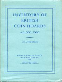 Bild des Verkufers fr Inventory of British Coin Hoards A.D. 600-1500 zum Verkauf von Bcher Eule