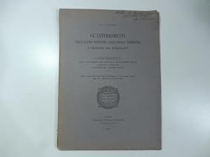 Gl'interrimenti nell'alveo sinistro dell'isola tiberina e proposte per rimediarvi. Conferenza