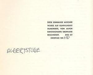 Gedichte und Zeichnungen. Albert Stuwe, Ennigerloh 1961.