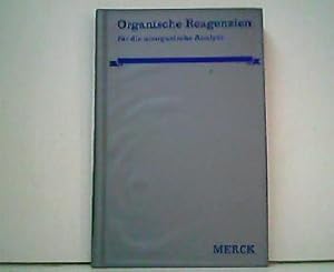 Bild des Verkufers fr Organische Reagenzien fr die anorganische Analyse. zum Verkauf von Antiquariat Kirchheim