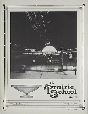 Seller image for The Prairie School Review: Volume XI, Number 1, First Quarter 1974 for sale by Powell's Bookstores Chicago, ABAA