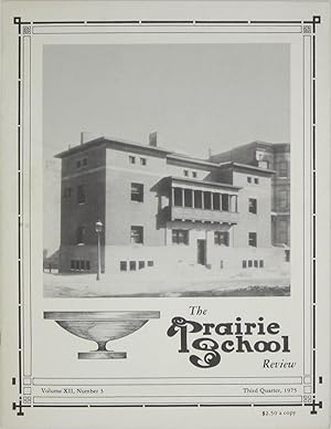 Seller image for The Prairie School Review: Volume XII, Number 3, Third Quarter 1975 for sale by Powell's Bookstores Chicago, ABAA