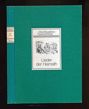 Bild des Verkufers fr Lieder der Heimath. zum Verkauf von Versandantiquariat  Rainer Wlfel