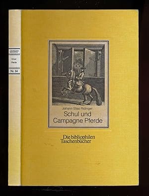 Bild des Verkufers fr Schul und Campagne Pferde. zum Verkauf von Versandantiquariat  Rainer Wlfel