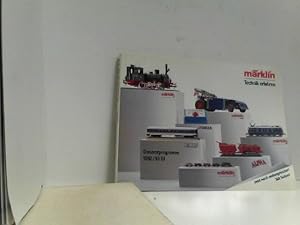 Märklin. Technik erfahren. Gesamtprogramm 1992 / 93 DI