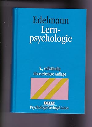 Seller image for Walter Edelmann, Lernpsychologie for sale by sonntago DE