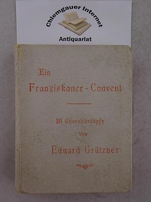 Image du vendeur pour Ein Franziskaner-Convent . 20 Charakterkpfe . mis en vente par Chiemgauer Internet Antiquariat GbR