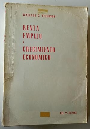 Immagine del venditore per Renta empleo y crecimiento econmico venduto da Librera Salvalibros Express