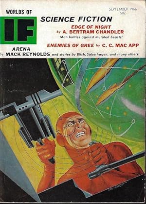 Image du vendeur pour IF Worlds of Science Fiction: September, Sept. 1966 mis en vente par Books from the Crypt